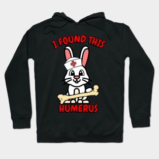 Funny Bunny is a nurse Hoodie